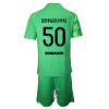 Officiële Voetbalshirt + Korte Broek Doelman Paris Saint-Germain Gianluigi Donnarumma 50 Derde 2021-22 - Kids